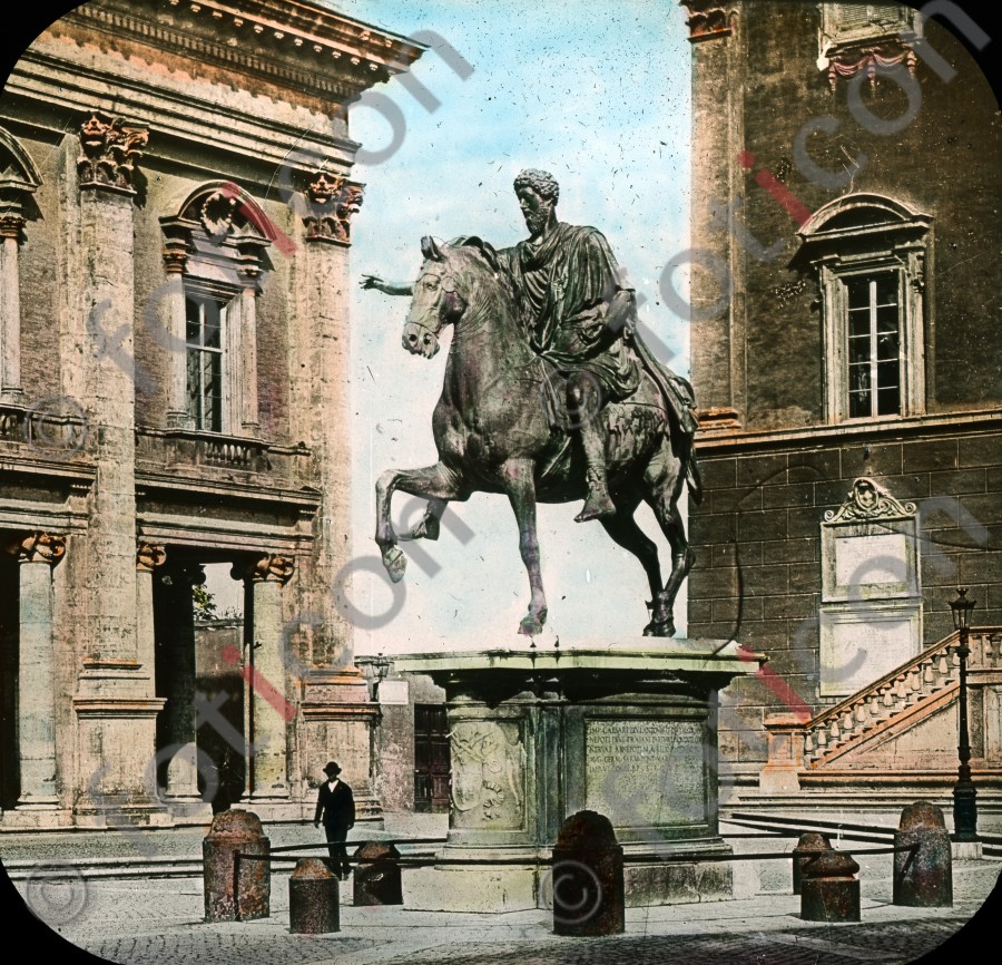 Mark Aurel | Marcus Aurelius - Foto foticon-simon-035-022.jpg | foticon.de - Bilddatenbank für Motive aus Geschichte und Kultur